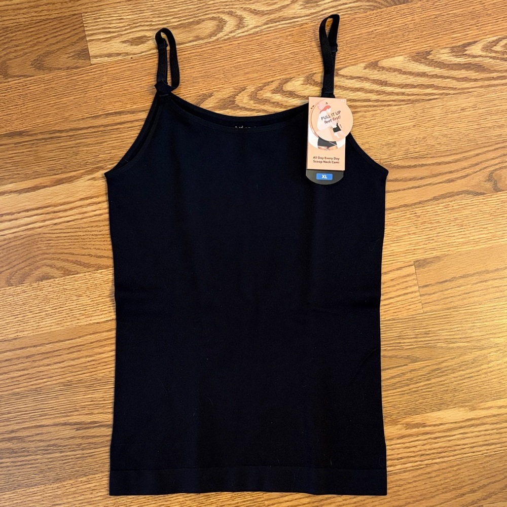 Shapermint Black Camisole Top